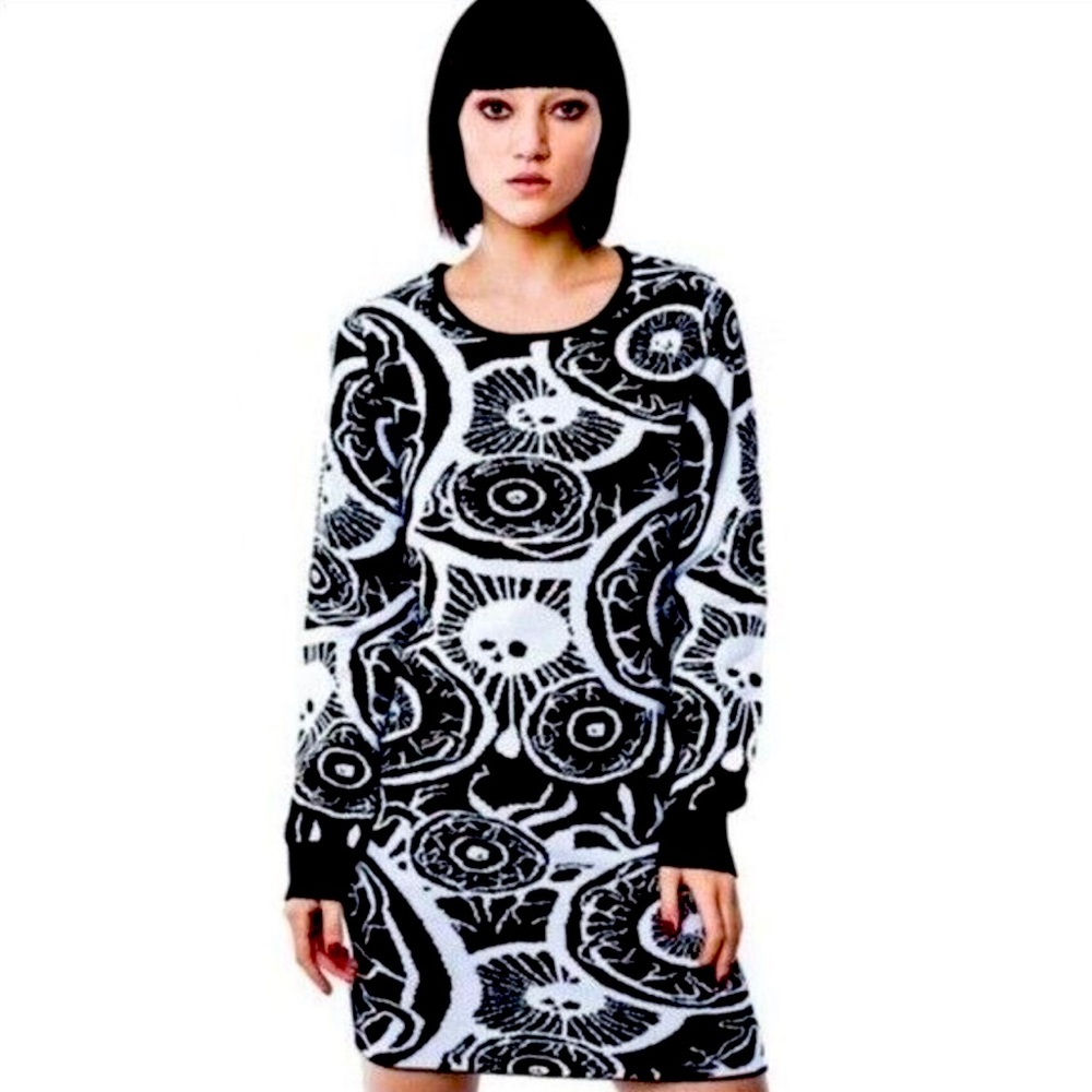 Killstar Black My Eye Sweaterdress Rare